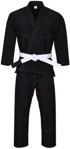 Kimono de Jiu-Jitsu pour homme, ensemble de kimono de Jiu-Jitsu pour adulte, coton léger, respirant, séchage rapide, uniforme d'entraînement avec ceinture pour la pratique quotidienne - Product Image 4
