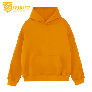 Meilleure qualité impression personnalisée pull à capuche polaire surdimensionné pour hommes 100% coton style Hip Hop avec motif bricolage - Product Image 5