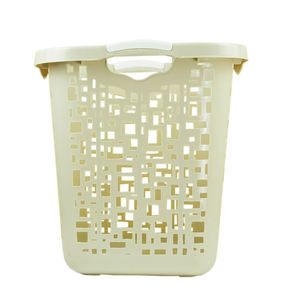 Vietnam Factory Wholesale <b>Laundry</b> Organizer Excellent Quality Plastic Collapsible <b>Laundry</b> Basket Clothes <b>Hamper</b> 70 L Ventilated - Product Image 5