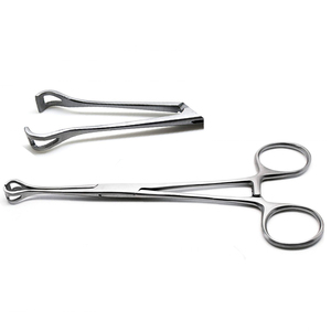 Fórceps de tejido Babcock de alta calidad 7,25 "delicado 10 mm de ancho mandíbulas tejido atraumático agarrar fórceps de Babcock quirúrgico - Product Image 1