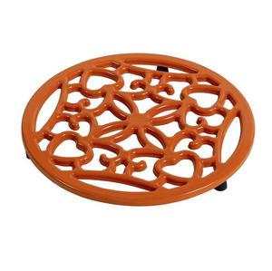 Salvamanteles de Metal antiguo, mesa antideslizante clásica para el hogar, cocina, mesa de comedor, sartén resistente al calor, protección de olla caliente hecha en la India - Product Image 1