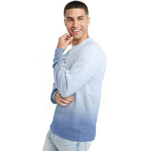 Sweat-shirt personnalisé surdimensionné de haute qualité pour hommes imprimé Hip Hop vêtements d'hiver en gros polaire tissu pull grande taille - Product Image 3