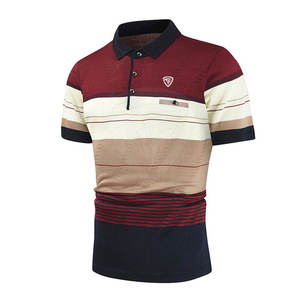 Polos de último diseño, ropa informal, polos de manga corta, polos de color personalizados con logotipo personalizado - Product Image 2