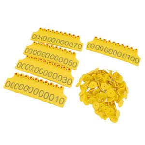 Étiquettes d'oreille d'animaux durables de haute qualité pour l'identification du bétail Étiquettes d'oreille en plastique personnalisables pour bovins moutons porcs - Product Image 3