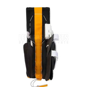 Jambières de Gardien de But de Hockey sur Glace Personnalisables en Cuir Couleur Conceptions OEM Taille sur Mesure - Product Image 5