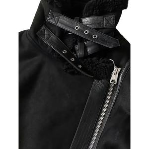 Vente chaude manteau d'hiver pour femmes veste en cuir Durable de haute qualité tissu épaissi Shipments-LWK-WLJ-10004 rapide - Product Image 4