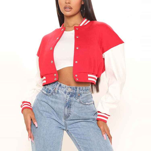 Veste universitaire en satin tendance pour femmes, best-seller, confortable, légère, vente en gros - Product Image 2