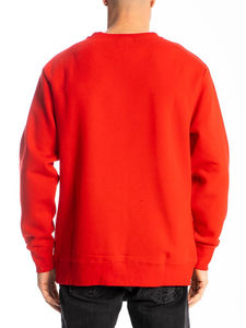 Prix bon marché de haute qualité des sweats à col rond pour hommes en couleur rouge Qualité fine - Product Image 6