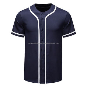 Maillots de baseball pour garçons sublimation de haute qualité avec logo personnalisé Maillot de softball et de baseball vierge de taille XL pour uniformes sportifs - Product Image 3