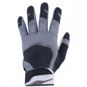 BRANIS SPORTS Adult Full Finger Baseball Gloves Red <b>White</b> Leather Non-Slip Hook Loop Closure All Seasons Infield Right-Handed - Product Image 4