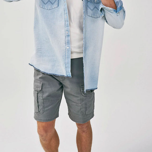 Pantalones cortos de carga de secado rápido con logotipo personalizado Nueva llegada Senderismo al aire libre Verano Casual Hombres Pantalones cortos de carga - Product Image 2