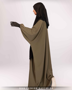 Abaya Moderna y Elegante para Mujeres Musulmanas, Vestido Islámico Cómodo, Comerciantes de Moda, 100% Poliéster, Oferta al por Mayor Ecológica - Product Image 6