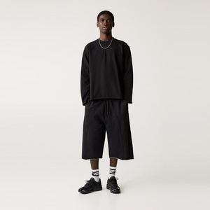 Vente en gros T-shirt en polyester 180g pour hommes de haute qualité à col rond avec logo personnalisé décontracté imprimé léopard en jersey tricoté sérigraphié - Product Image 5