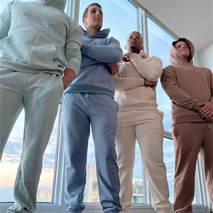 Custom Logo Tracksuit Design Own Jogging Suits Unisex Track Suit Sport Sportswear Ladies 2 Piece Set Women Sweatsuit Set - Product Image 2