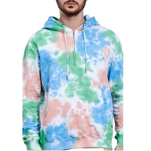 TIE DYE Hoodies thời trang Hoddies cho nam giới <span class=keywords><strong>Kangaroo</strong></span> Túi TIE DYE lông cừu hip-hop Câu lạc bộ hoodie bán buôn từ Bangladesh - Product Image 5