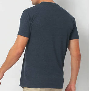 T-shirts unis vierges de haute qualité quantité minimale de commande 100% coton personnalisés t-shirts pour hommes de grande taille S - Product Image 3