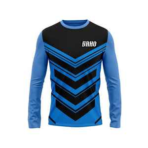 Col ras du cou GAA football gaélique avec poignets côtelés ourlet élastique et tissu respirant pour les équipes de camogie et de hurling OEM quantité minimale de commande Pakistan - Product Image 4