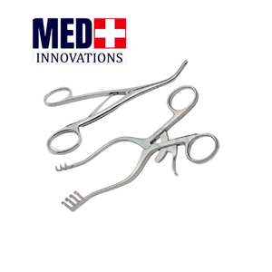 ชุดเครื่องมือผ่าตัดแทรกซิมเมอร์สทอมีสแตนเลสสตีล Med Innovations 41 ชิ้น ชุดเครื่องมือพื้นฐานสำหรับการผ่าตัดฉุกเฉิน คริกอไทโรโตมี เครื่องมือสำคัญสำหรับหู คอ จมูก และศัลยกรรมทั่วไป - Product Image 3