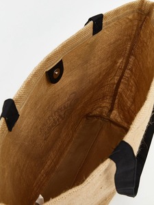 Sac fourre-tout en jute personnalisé avec impression numérique, marque privée OEM ODM, sac de plage écologique en toile de jute, fabricant de sacs de shopping avec logo imprimé - Product Image 4