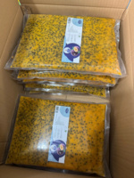 Diepvries Passievruchtenpuree, vacuüm verpakt, 100% vers, voor smoothies, desserts, dranken. Geëxporteerd uit Vietnam, tropische oorsprong.