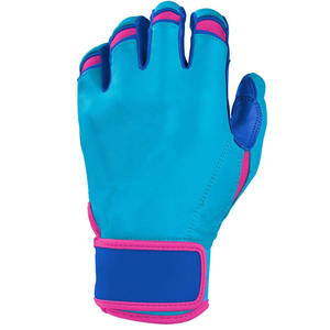 Fabricant de gros de gants de baseball personnalisés de qualité supérieure à manchette courte gants de frappe de softball pour hommes et femmes - Product Image 3