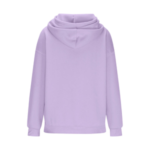 Sweat à capuche oversize à manches longues de haute qualité pour femmes, logo personnalisable, style décontracté, sweat à capuche tendance - Product Image 5