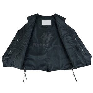 Chaleco de cuero genuino de la mejor calidad para hombre, ropa exterior informal de otoño e invierno con estilo informal, transpirable y sin mangas - Product Image 5