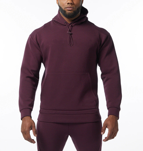 Logo personnalisé vestes à capuche en molleton de marque personnalisée saison d'hiver bouton fermeture hoodies varsity style avec logo personnalisé - Product Image 4