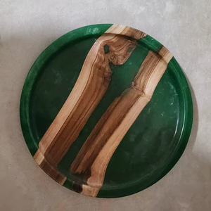 Offre Spéciale 100% résine naturelle bois recyclé écologique lave-vaisselle assiette alimentaire personnalisé petit plat moyen divers 100 pièces - Product Image 1