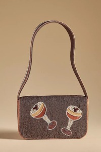 New Stylish <b>Seed</b> Beads Embroidery Classic Style Cotton Clutch Handbag for Women and Girls <b>Mixed</b> Colors Party Use - Product Image 3