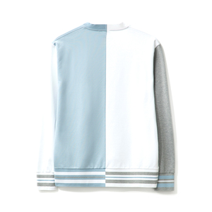 Jersey deportivo informal para hombre americano, conjunto de Sudadera con capucha, diseño bordado de estilo callejero de Color sólido de otoño con recorte - Product Image 2