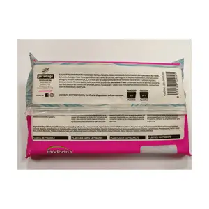 Top inodorina Thêm Tiare Pet Wipes-Hương thơm kỳ lạ, sâu Sạch 40 PCS-Thích hợp cho làm mới Mèo, Chó & chó con