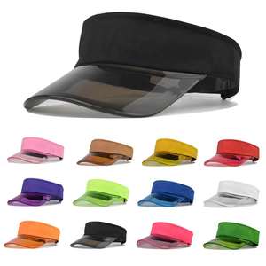 Gorras de Verano con Visera Transparente, Gorra de Sol sin Parte Superior, Ajustable para Mujer, Ideal para la Playa - Product Image 5