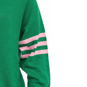 100% Trusted Green Sorority Sudadera con capucha de gran tamaño personalizada Mangas completas para mujeres Lavado ácido Impreso - Product Image 4