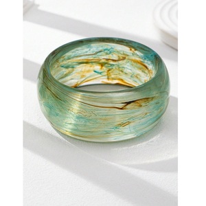 <b>Indian</b> Manufacture Handcrafted Resin <b>Bangle</b> Stylish Multicolor Bracelets for Casual & Ethnic Outfits Available at Good Price - Product Image 1