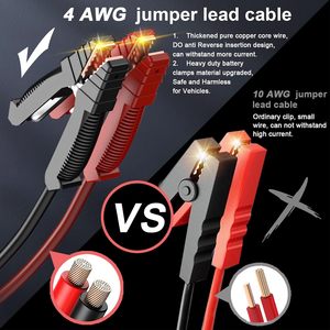 Boost 6250A GB500สูงสุดสำหรับเครื่องจั๊มสตาร์ท24V แบตเตอรี่ลิเธียมเสริมพลังรถบรรทุกพลังงานสำรองพร้อมไฟ LED และหน้าจอดิจิตอล - Product Image 2