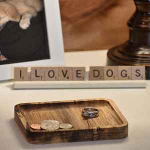 Modern Acacia Wood <b>Tray</b> with Custom Engraved Logo Eco-Friendly Bamboo Serving Wooden <b>Tray</b> Patterned - Product Image 6