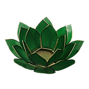 Porte-bougie en forme de fleur de lotus en coquille rose fait à la main, en nacre naturelle, décoration de table, cadeau, prix économique - Product Image 6