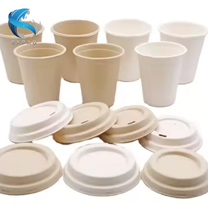 Taza de caña de azúcar orgánica para un estilo de vida verde - Product Image 1