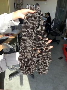 Cheveux naturels bouclés d'origine Eurasienne, de 8 à 32 pouces, excellent rapport qualité-prix, pour tissage et closure frontale, best-seller - Product Image 4