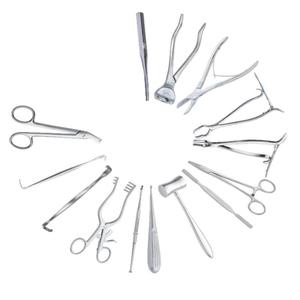 Juego de instrumentos ortopédicos veterinarios estándar Paquete de esterilización Médica Quirúrgica Fórceps Juego de instrumentos quirúrgicos generales veterinarios - Product Image 1