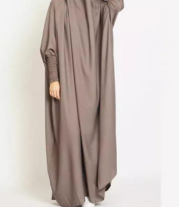 2025 nueva llegada ropa de oración musulmana de alta calidad Thobe/Thawb Overhead para Jilbab Khimar Abaya al por mayor para primavera - Product Image 2