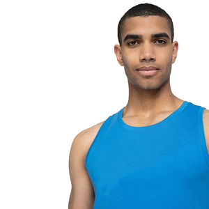 New 2026 New High Quality Breathable Knitted Tank Tops for <b>Men</b> with Hole Decoration Custom Logo Printed Casual Wear - Product Image 5