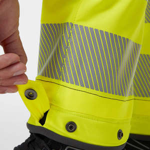 Pantalon de travail décontracté haute visibilité pour hommes, vêtements de sécurité réfléchissants avec cordon de serrage à la taille et poches - Product Image 6