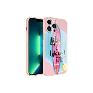 เคสซิลิโคนอีพ็อกซี่ลายพรีเมียมสำหรับไอโฟน 12 โปรแม็กซ์ฝาครอบป้องกันกล้อง - Product Image 1