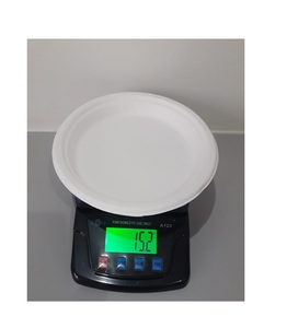 จานกลมหนา 10 นิ้ว FULING ย่อยสลายได้ 100% ปราศจากสาร PFAS ผลิตจากชานอ้อยธรรมชาติ สีขาวธรรมชาติ ย่อยสลายได้ทางชีวภาพ จานใช้แล้วทิ้ง - Product Image 6