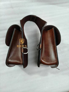 Bolsa de Silla de Montar ADEEFA, Atractiva, de Cuero Marrón, Estilo Western, para Caballos, para Senderismo, Campamento y Almacenamiento Ecuestre al Aire Libre. - Product Image 5