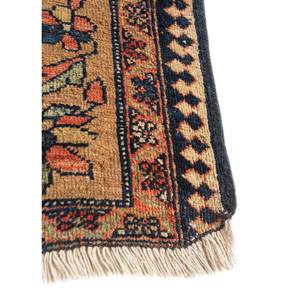 Aalam Large Area 9x12 <b>Wool</b> Rugs <b>Red</b> Orange Hand Knotted Medallion for Home-for Entryway Hallway 10mm Thickness-Model Paem-1481 - Product Image 4