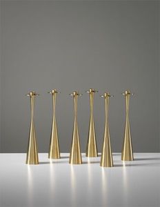 Juego de portavelas de cobre hechos a mano de cuencos decorativos soporte de vela de estilo tradicional Diya para decoración del hogar - Product Image 3