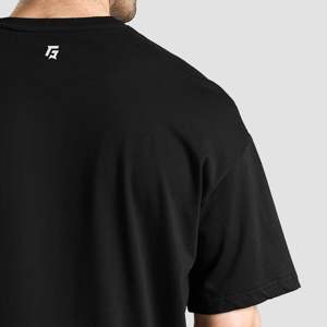Camiseta King (Negra) - Oversize, 100% Algodón Jersey, 280 Gramos, Estampado Animado Comprimido, Serigrafía - Product Image 3